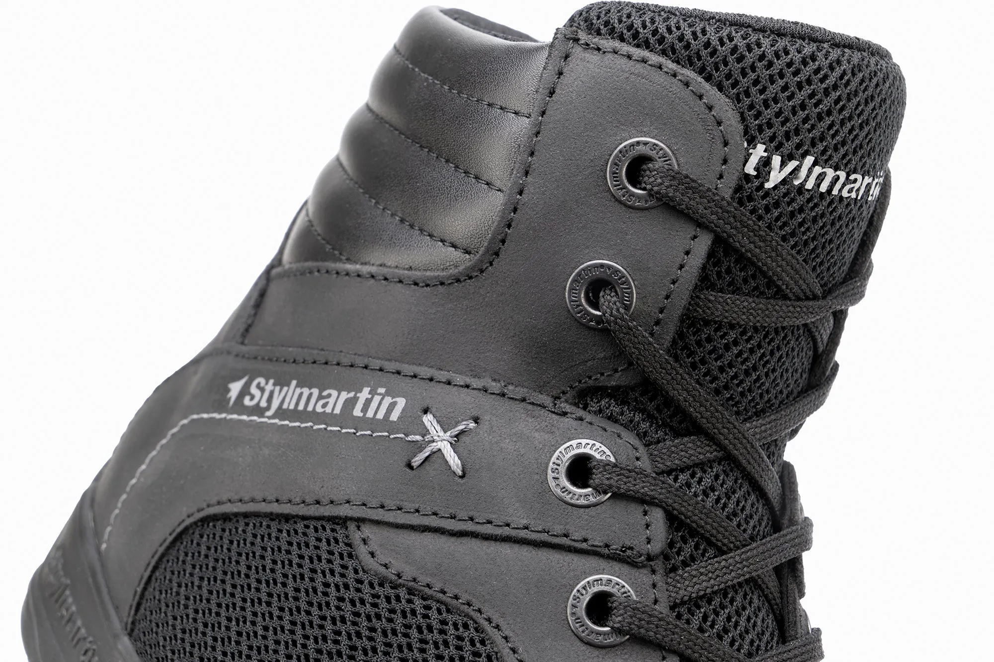Stylmartin Atom EVO Black Motorcycle Riding Shoes