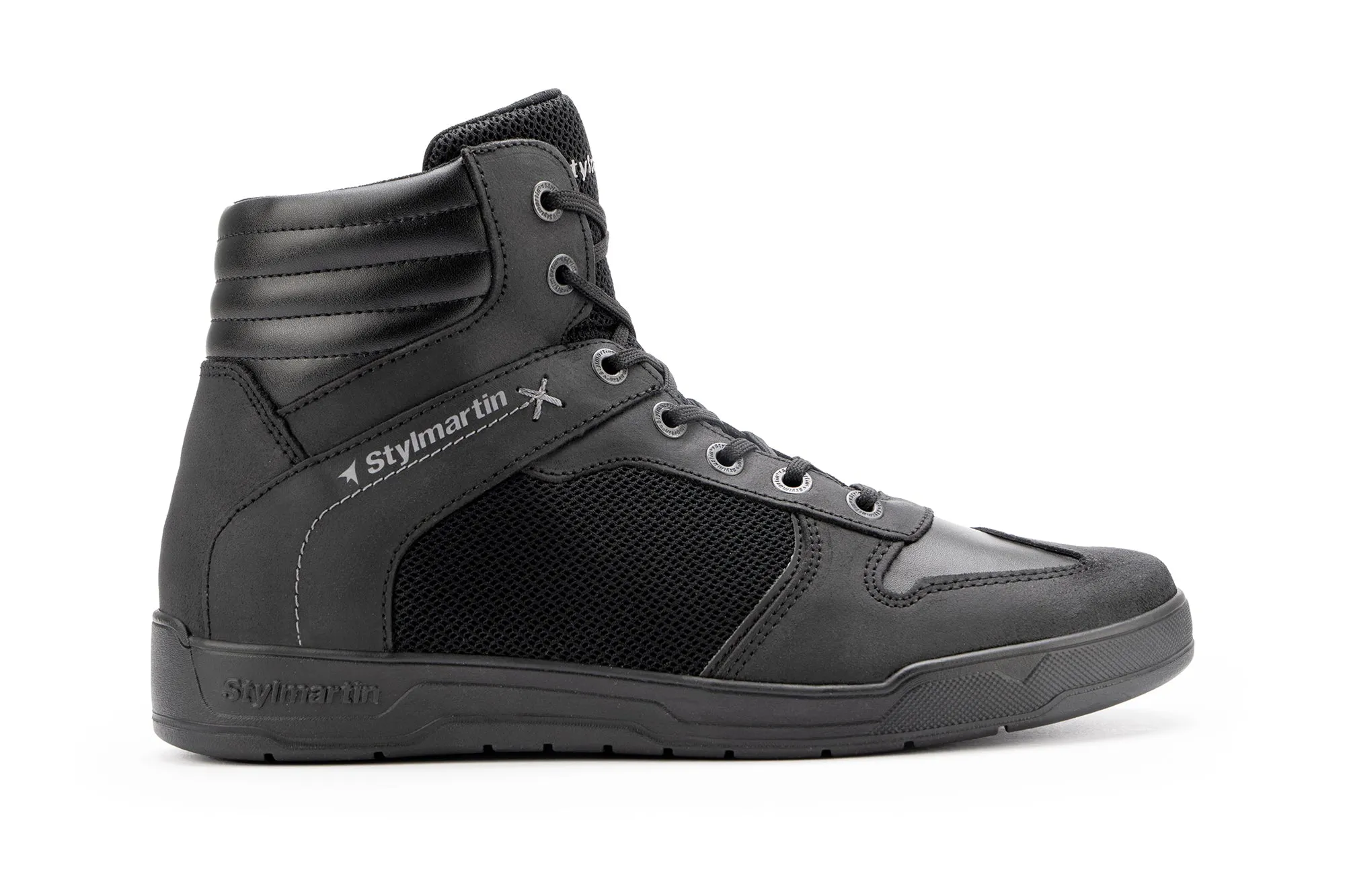 Stylmartin Atom EVO Black Motorcycle Riding Shoes