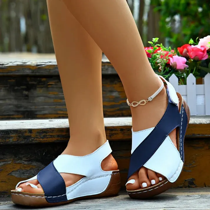 🔥Super Comfortable Slant Heel Orthopedic Sandals for Women🏖️
