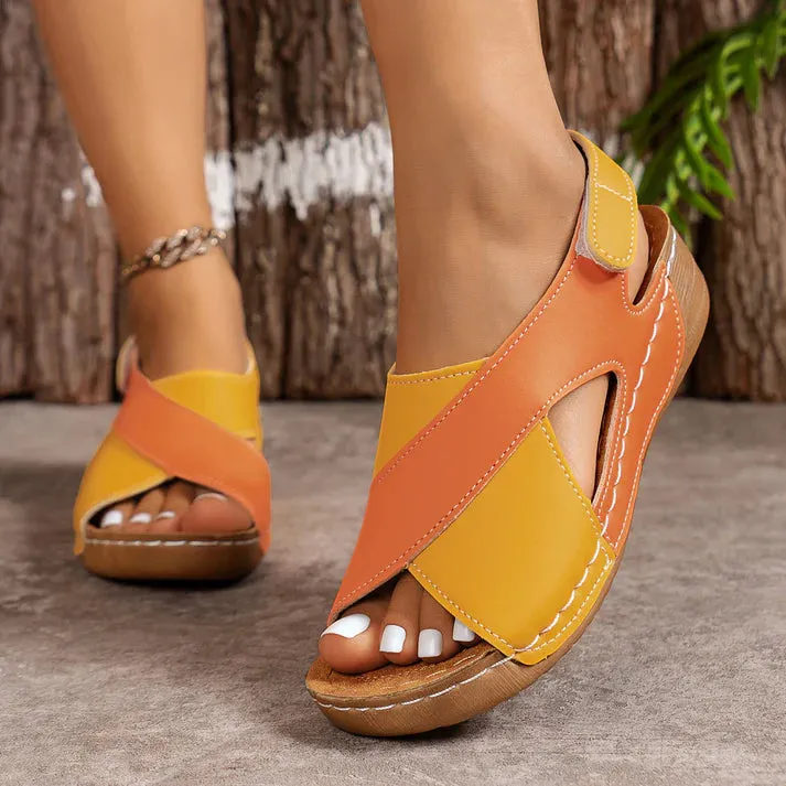 🔥Super Comfortable Slant Heel Orthopedic Sandals for Women🏖️