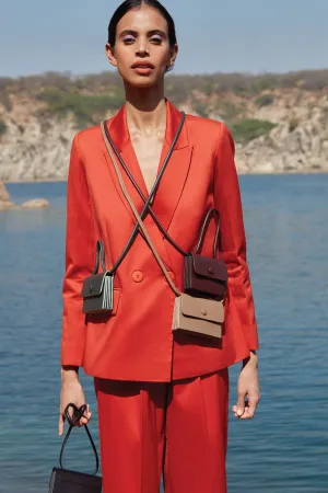 Tanned   I   Joe Mini      Cherry  TO/JM-CH  I Leather Bag