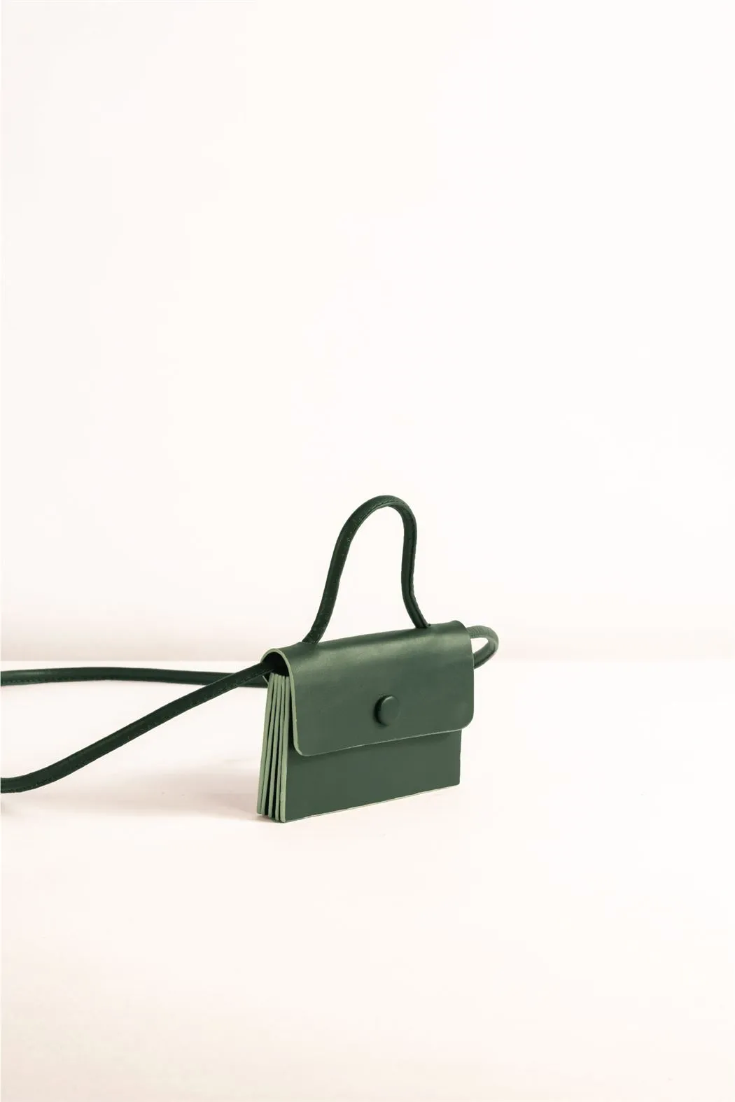 Tanned   I   Joe Mini      Dark Green  TO/JM-DG  I Leather Bag