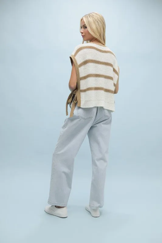 The Kate Tie Side Sweater Vest