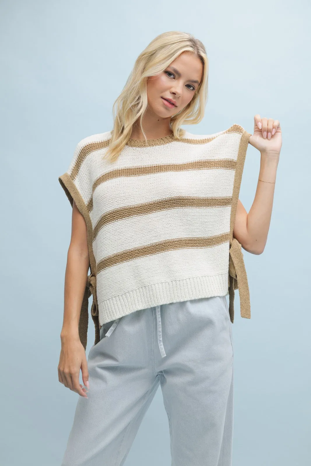 The Kate Tie Side Sweater Vest