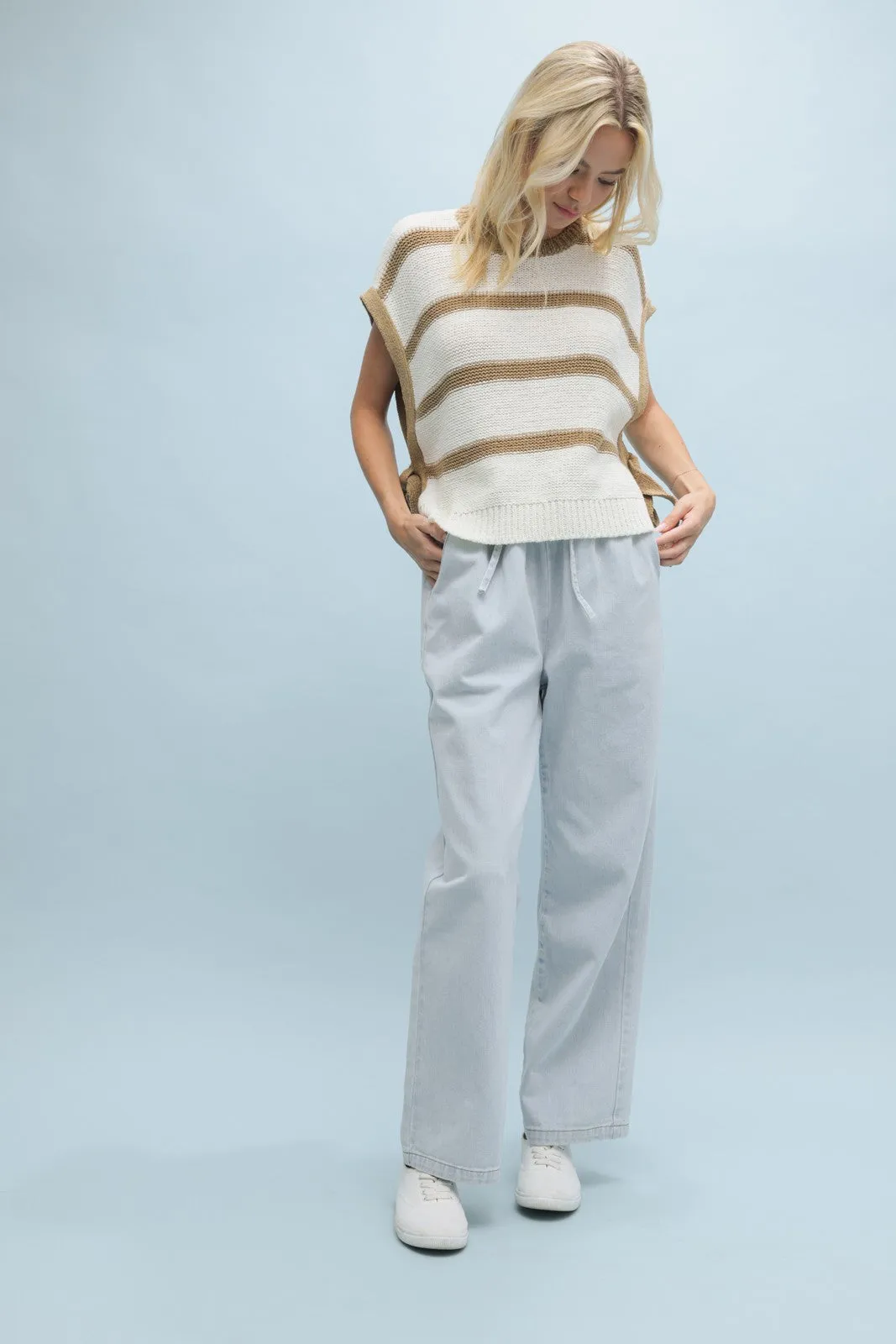 The Kate Tie Side Sweater Vest