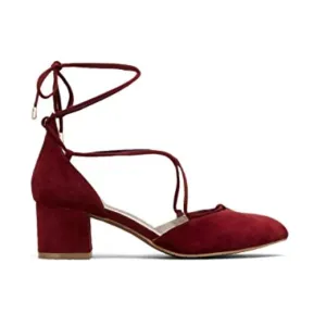 Toniann Suede Block Heel