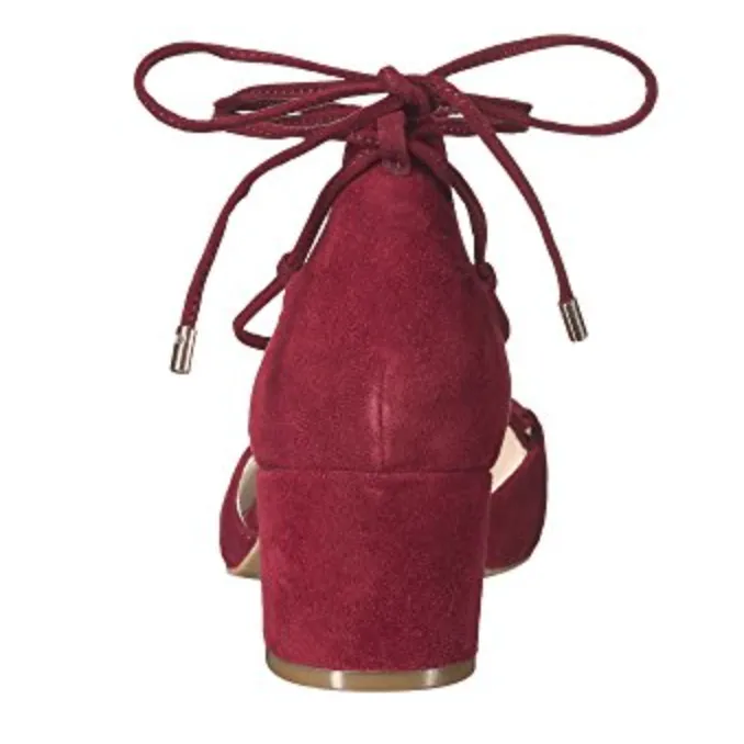Toniann Suede Block Heel