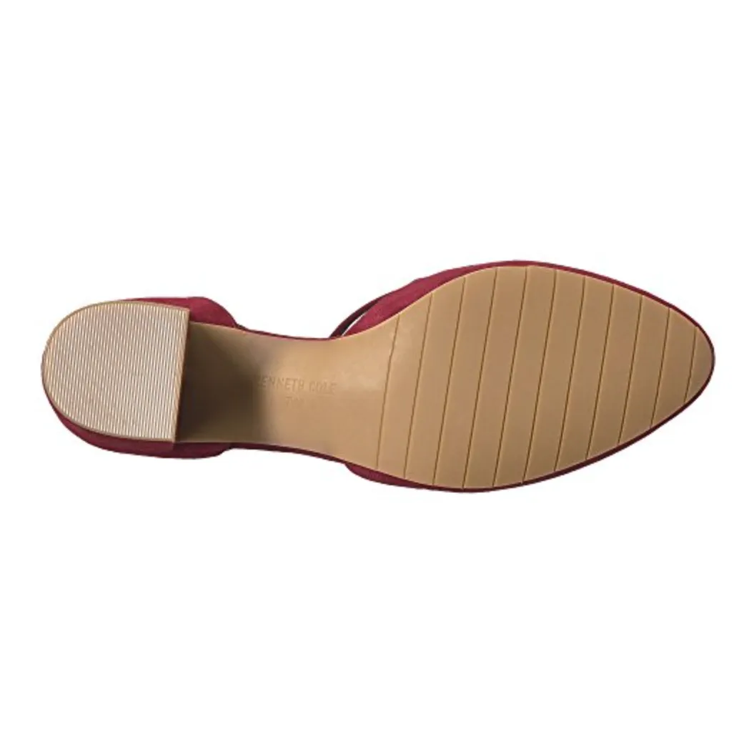 Toniann Suede Block Heel