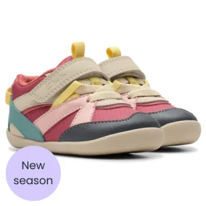 UK 2 Pink Combo Roamer Sport Pre Walkers