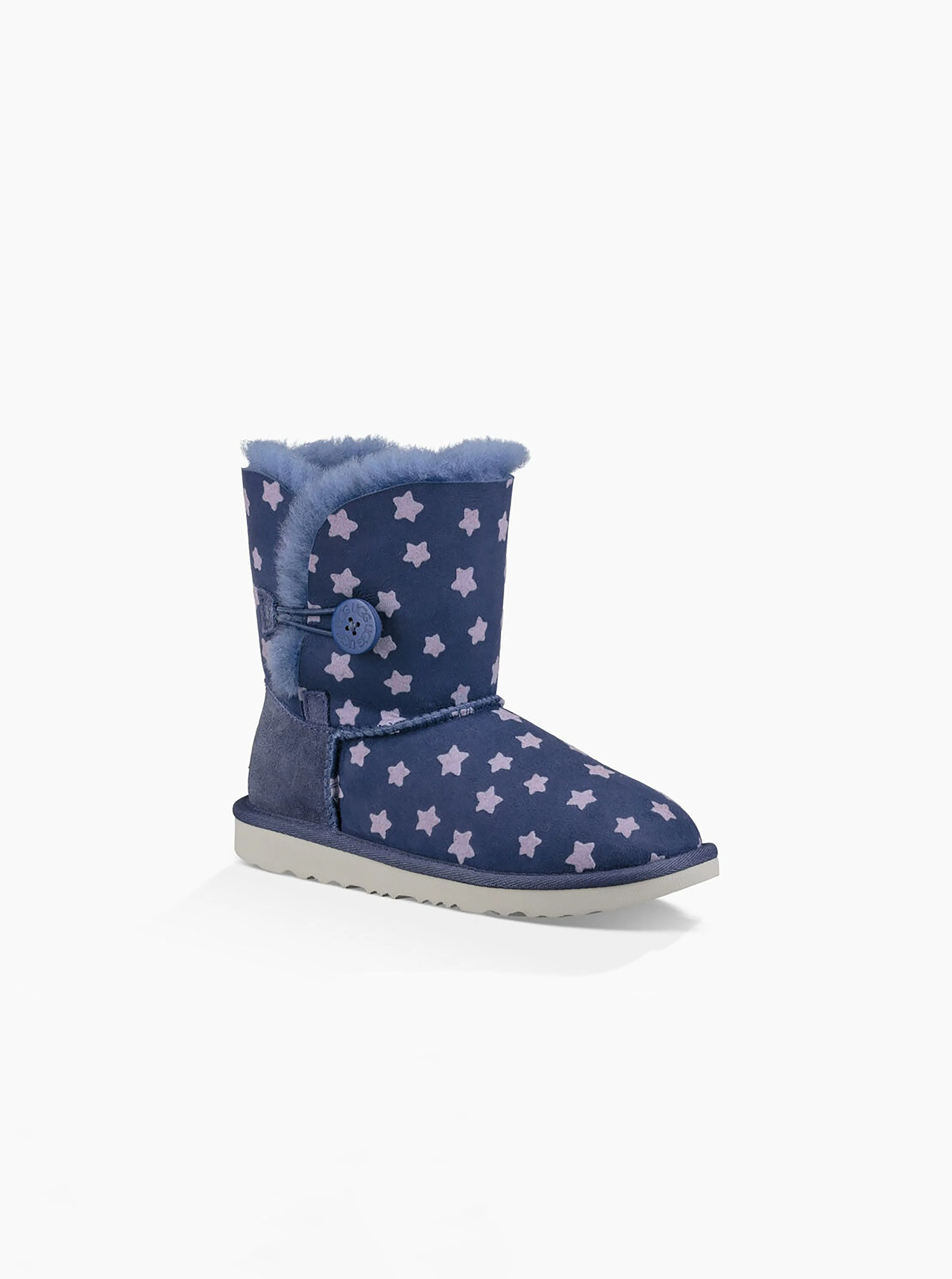 [US6] UGG Kids' Bailey Button II Stars Boot NWOT