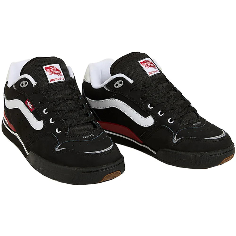 Vans Rowley XLT Shoes Black/White/Red