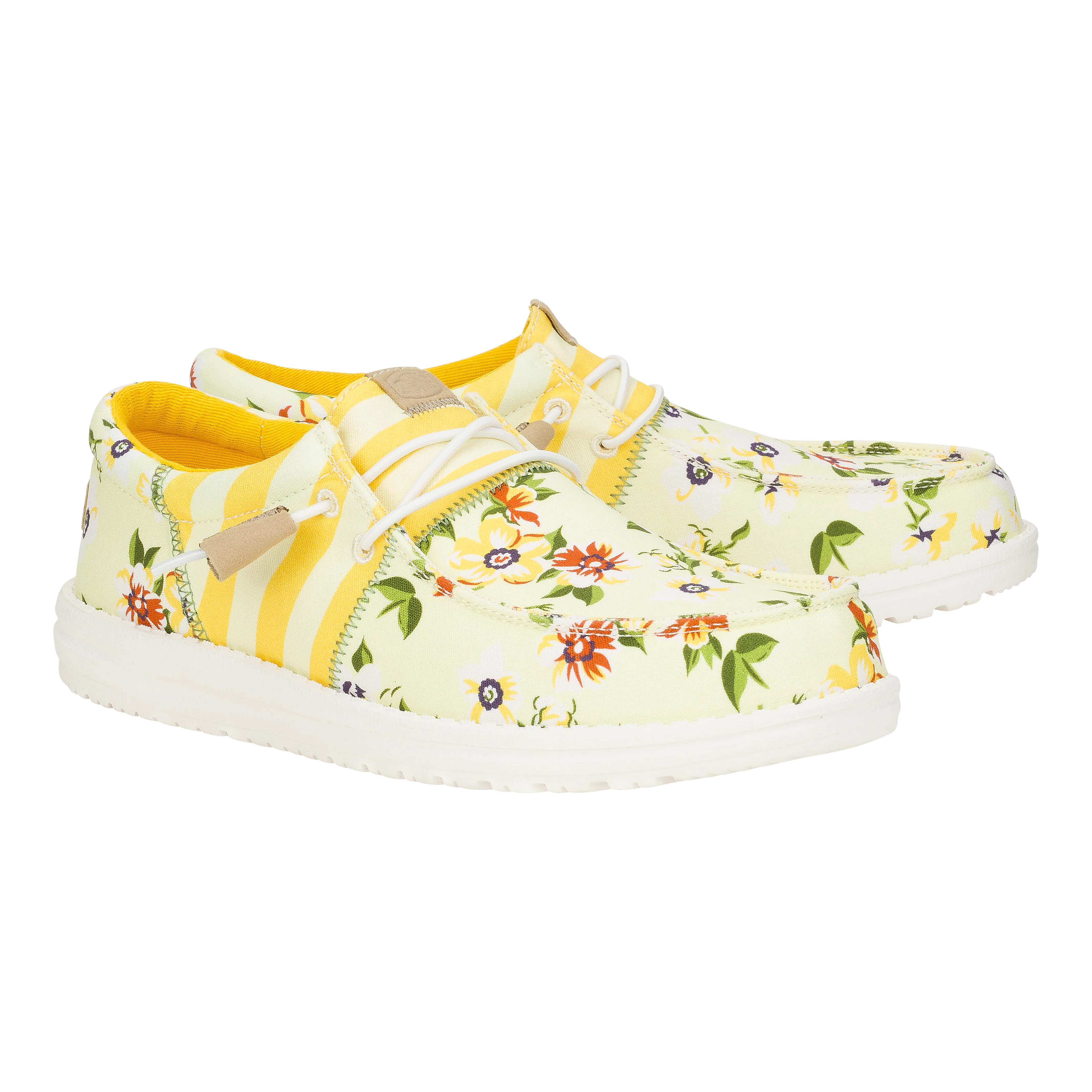 Wally Tri Mixed Floral - Yellow/Multi