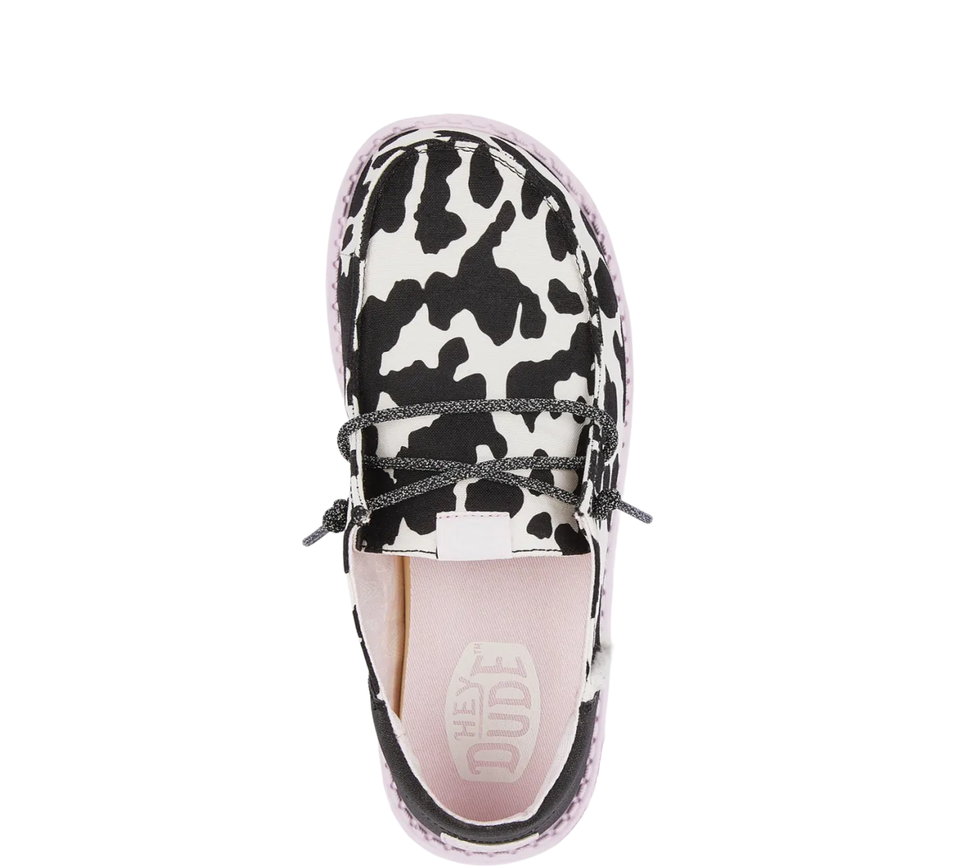 Wendy Funk Youth Cow - Black/Pink