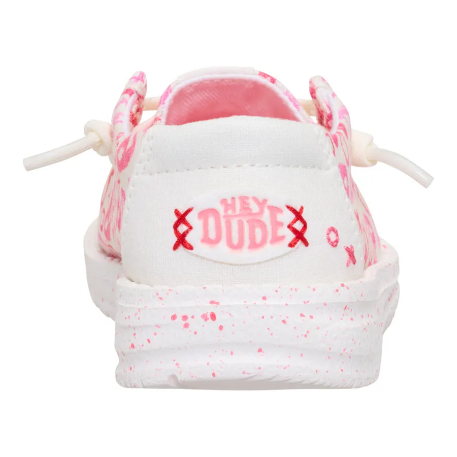 Wendy Toddler Galentines Day - Pink/White