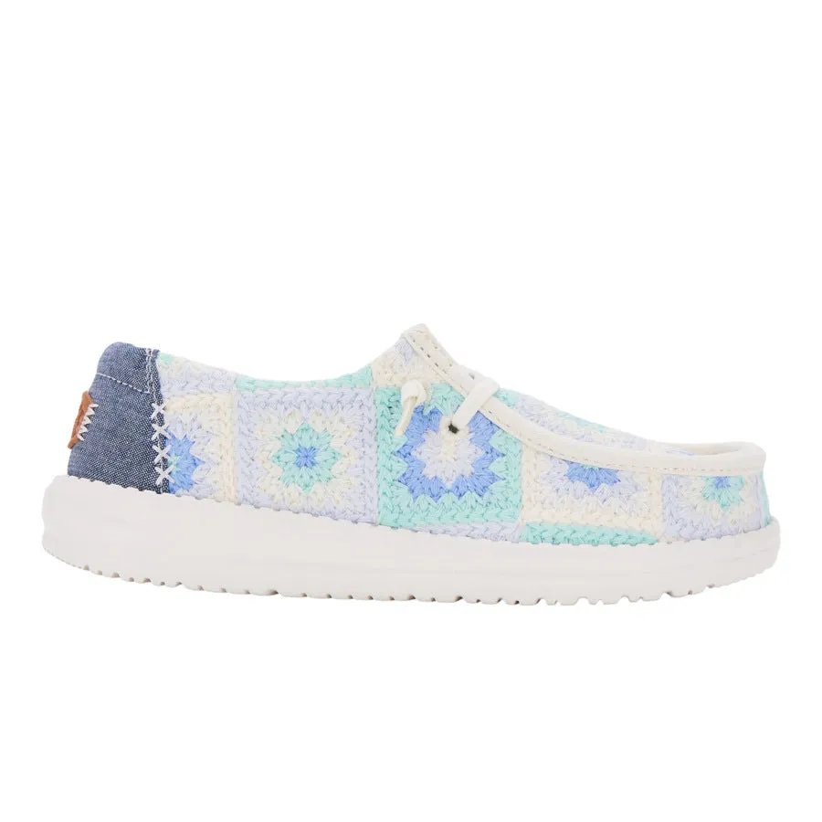 Wendy Youth Cottage Crochet - Bay Blue/Multi