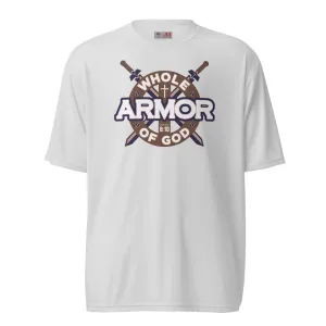 Whole Armor of God - Unisex performance crew neck t-shirt