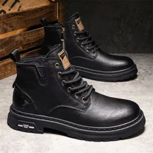 Winter High-Top Super Warm Plush Chelsea Boots for Men
