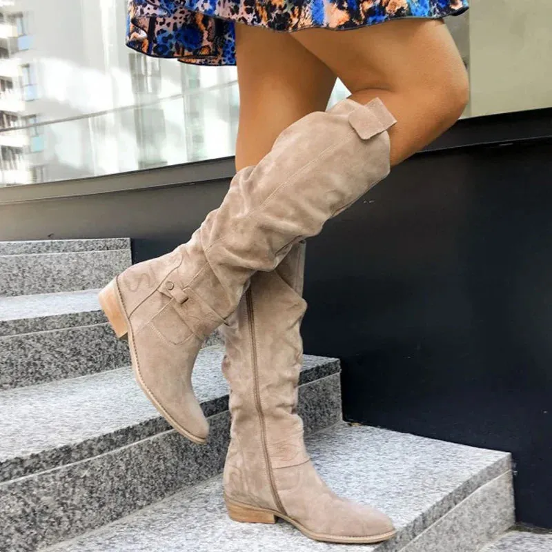 Women's Ankenin Winter Zipper Boots