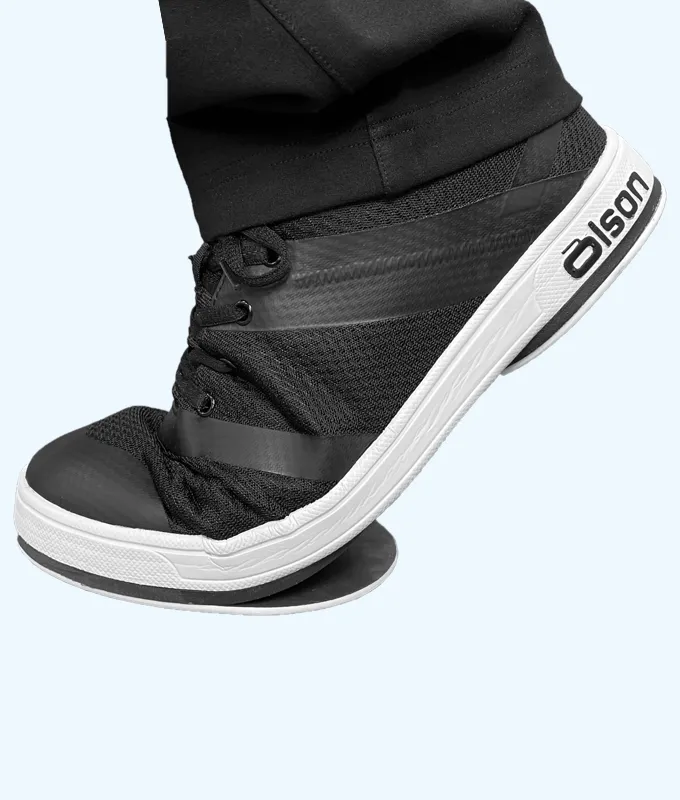 Women's CrossKicks Black 1/4" Flex Perimeter Slider (LH)