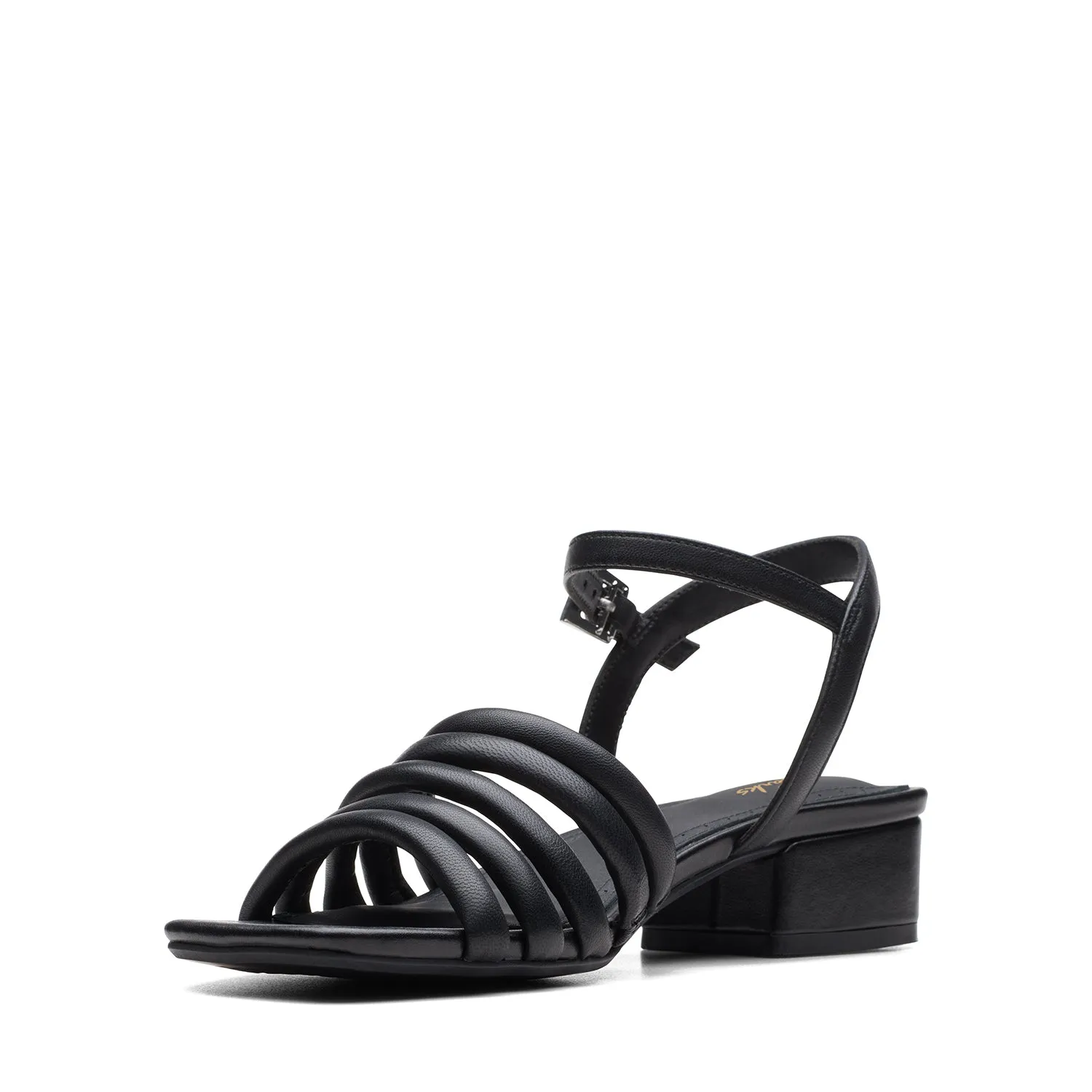 Womens - Seren25 Part Black Leather