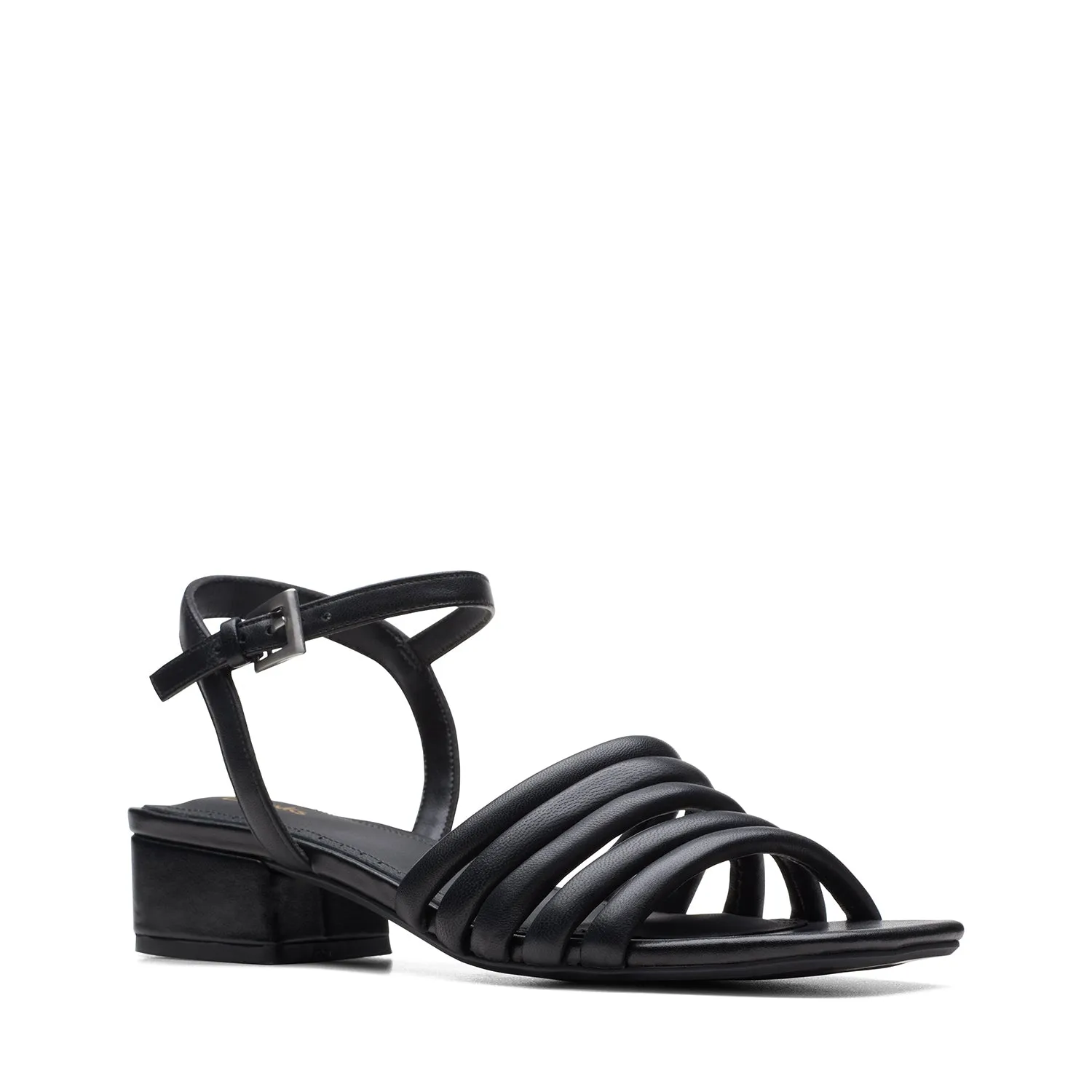Womens - Seren25 Part Black Leather