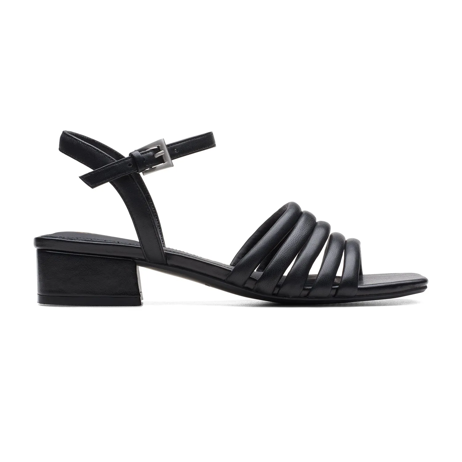 Womens - Seren25 Part Black Leather