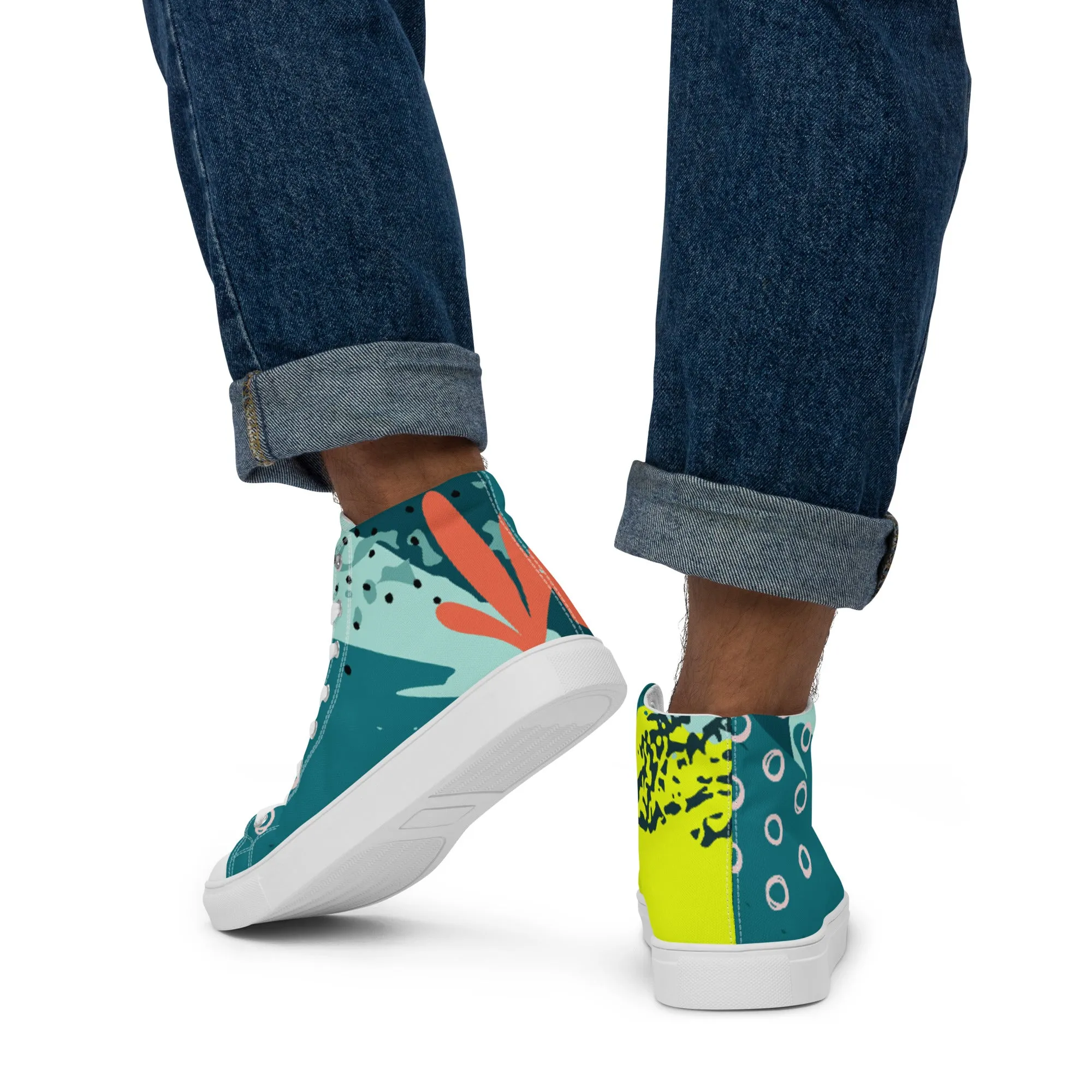 XCLUSIF POETIX JUNGLE Men’s high top shoes