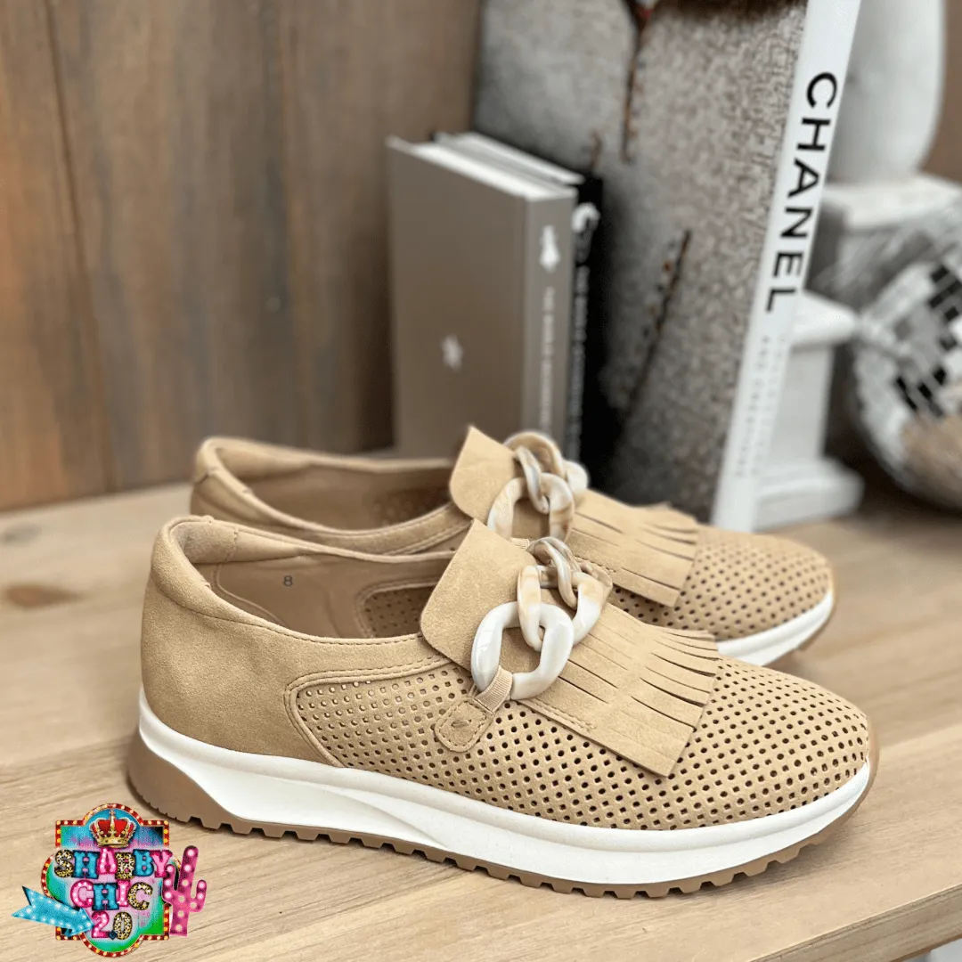 Yellowbox Sand Riska Fancy Sneaker