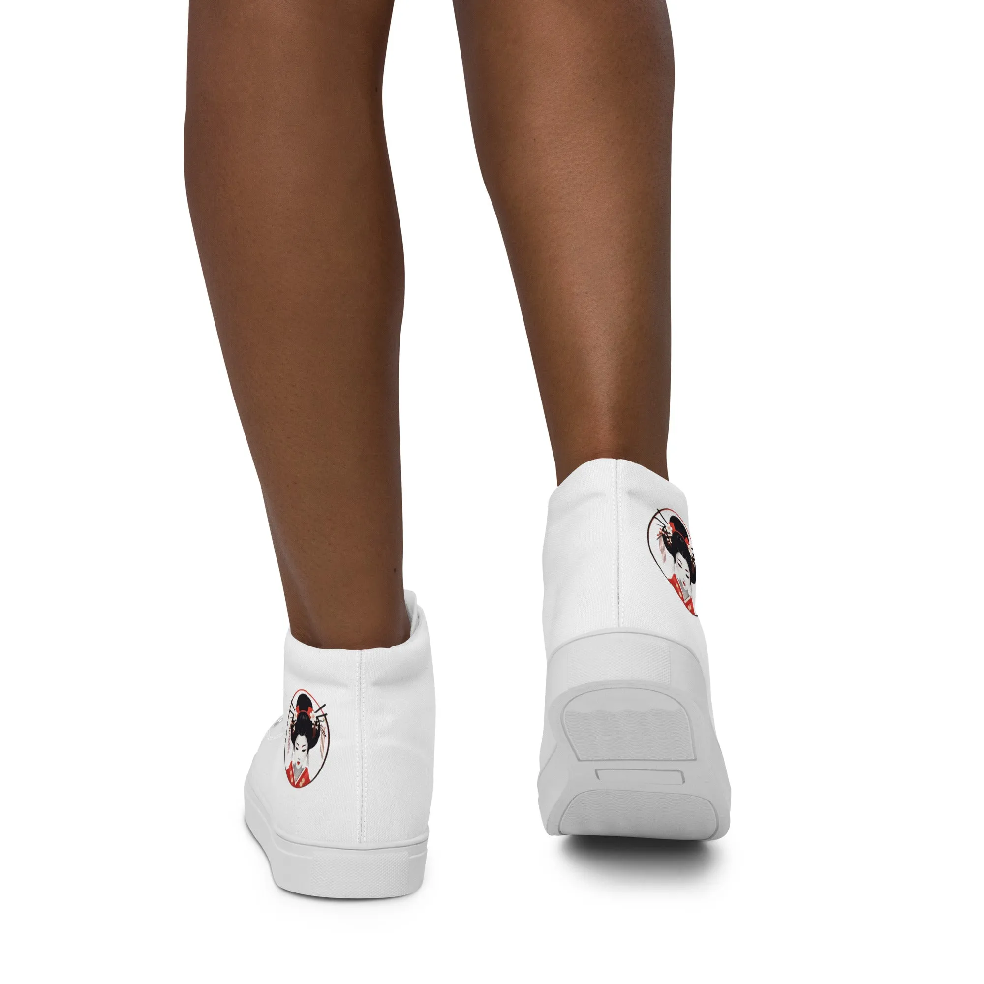 Yūga (Graceful or Elegant) Women’s High Top Canvas Shoes
