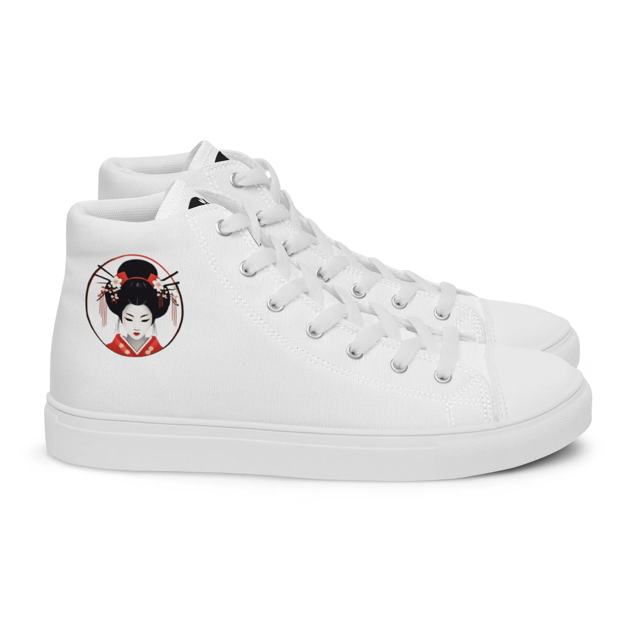 Yūga (Graceful or Elegant) Women’s High Top Canvas Shoes