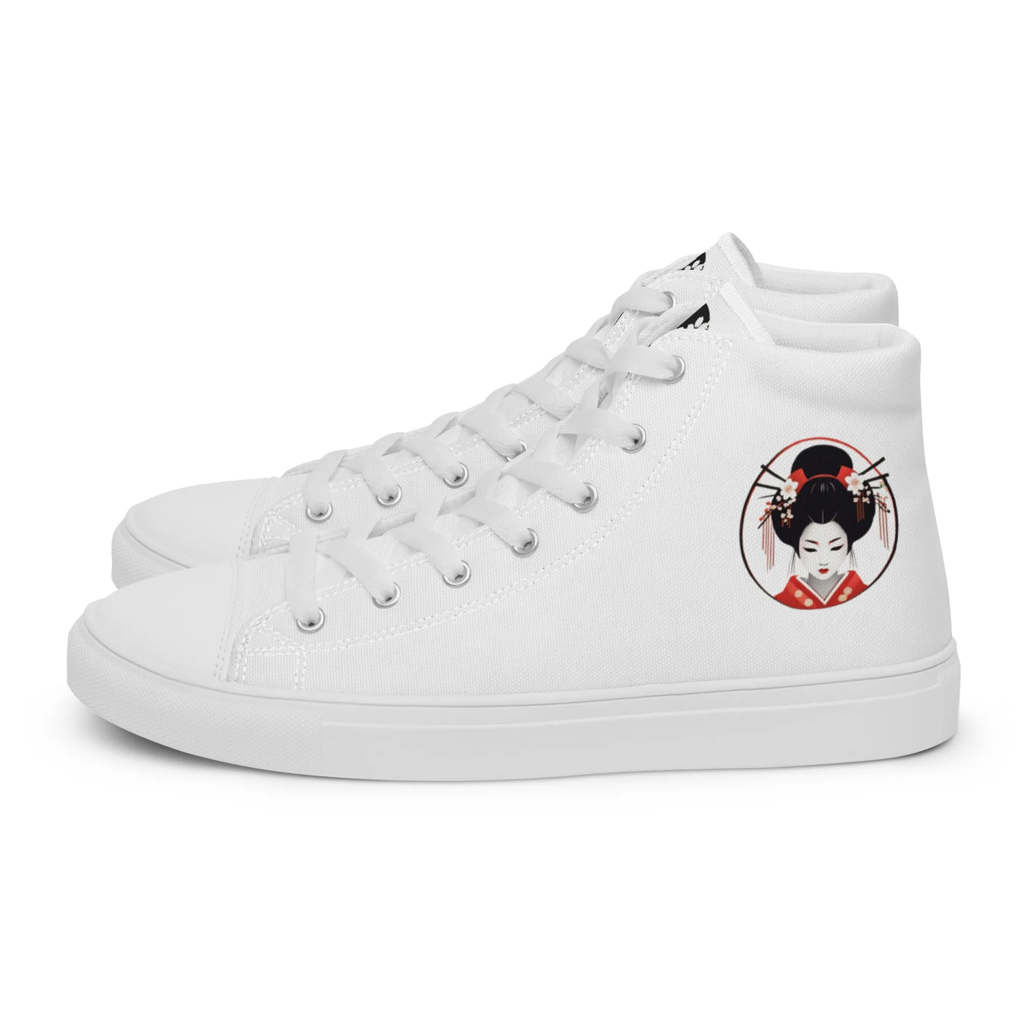Yūga (Graceful or Elegant) Women’s High Top Canvas Shoes